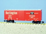 Usa Trains Scale 19213A Burlington Route 40' Bc W/6' PS1 Red. Fixed Price $139.99.