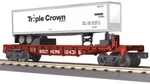 Mth 3076659 Gauge Southern Railking Flatcar With 40' Trailer Ln/box. Fixed Price $28.79.
