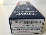 Branchline 1718 Ho Santa Fe 50' Plug Door Boxcar Standard Style #5961 Nib. Fixed Price $19.99.