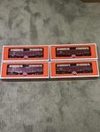 Lot Of 4 Lionel #26696 New Jersey Transit Gondola With Loads In Box Rare. Fixed Price $199.99.