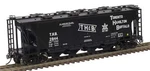 Atlas H.o. Scale 20 006 373 Slab Side Covered Hopper-toronto, Hamilton And Buffa. Fixed Price $50.36.