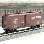 Micro-trains Scale 22060 Rock Island 40FT Combo Door Standard Boxcar Ri 161495. Fixed Price $15.99.