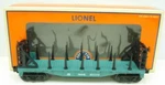 Lionel 6-26030 New York Central Flatcar W/bulkheads. Fixed Price $26.00.