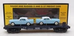Mth 30-7617 Gauge Auto Transport Flat Car With 2 Ertl '64 Mustangs/box. Fixed Price $16.63.