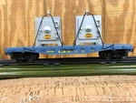 Lionel 6-19439 Flatcar With Safes. Fixed Price $35.00.