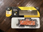 Line Milwaukee Road Lighted Caboose K611-1371 Mint Box Works Scale. Fixed Price $49.99.