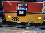 Lionel Boxed Gauge Ontario Northland Illuminated Extended Vision Caboose 6901. Fixed Price $23.00.
