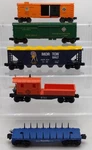 Lionel Gauge Freight Cars #9025,9026,9114,6700,9863. Fixed Price $57.39.