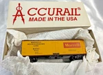 Vintage Accurail Morrell Refrigerated Lines 40' Wood Reefer Plastic Train Kit. Fixed Price $12.00.