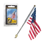 New Woodland Scenics JP5955 Just Plug - Large Flag Wall Mount. Fixed Price $14.99.