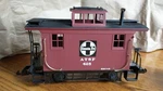 Bachmann Big Hauler Santa Fe Axle Bobber Caboose Scale #425 Atsf Red. Fixed Price $14.95.