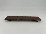 #41965 Ho Scale Southern Pacific Flatcar Brown No Wheels Good. Fixed Price $6.74.