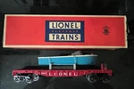 Postwar Lionel 6801-75 Flat Car With Boat Original Box. Fixed Price $74.99.
