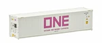 Atlas Scale 40' Reefer Container 3-PK One/szlu #9564004/9544707/9556478. Fixed Price $32.99.