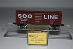 Scale Atlas Soo Line 40' Single Door Boxcar 47480 C35894. Fixed Price $17.99.