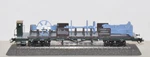 Marklin Museum Car Set For 2001 4 Axle Stake With Load Of Metal Equipment. Fixed Price $39.00.