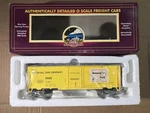 Mth National Car Company #2421 Mnx Yellow Refrigerator Box Scale MT-9402L. Fixed Price $25.00.