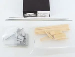HON3 Scale Rio Grande Models Kit 3006-FC Westside Lumber Co. 24' Flat Car. Fixed Price $37.95.