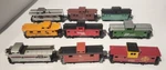 Athearn Ho 9 Cabooses Set. Fixed Price $99.99.