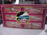 Mth 20-90053 Scale Western Pacific Premier 40' 6 Car Box Set. Fixed Price $300.00.