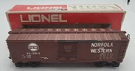 Lionel 6-9704 Gauge Norfolk And Western Tuscan Boxcar/box. Fixed Price $9.59.