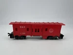 Lima #C-3000 Ho Scale B&o Caboose Red Good. Fixed Price $9.99.