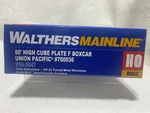 Ho Scale Walthers 910-3047 Up 60' High Cube Plate F Box Car RD#700036. Fixed Price $35.00.
