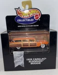 Hot Wheels Collectibles 1959 Cadillac Eldorado Woodie Wagon Orange Surf Woody. Fixed Price $12.99.