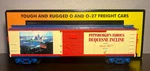 Mth Railking 30-74190 Pittsburgh's Famous Duquesne Incline Since 1877 Box Car. Fixed Price $64.99.