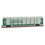 Southern Railroad 89' Tri-level Closed Autorack Micro-trains #111 00 091 Scale. Fixed Price $59.90.