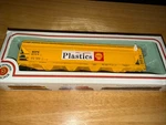 Bachmann Scale 43-1005-34 Shell Oil Plastics 56 Center Flow Hopper Car. Nos. Fixed Price $9.20.