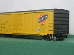 Weaver Chicago Northwestern Green Yellow 50FT Braced Box Car Scale 3-RAIL. Fixed Price $49.99.