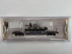 Bachmann 71388 Scale 52' Center-depressed Flat Car Green Camo & Sheridan Tank. Fixed Price $41.95.