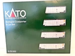 Kato Bethgon Coalporter 8 Set Scale Union Pacific Silver Freight. Fixed Price $89.00.