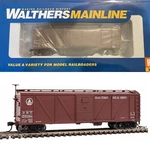 Walthers Mainline 910-40552 Ho 40' Single-sheathed Box Car W/ Murphy Ends (b&o). Fixed Price $26.59.