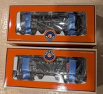 Lionel Die-cast 50-TON 2-BAY Hopper Cars 6-17024 Reading, 6-17026 D&h. Fixed Price $80.00.