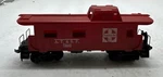 Ahm Santa Fe Full Vision Caboose A.t & S.f Ho Scale 7240. Fixed Price $11.50.