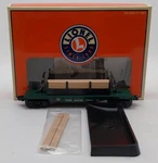 Lionel 6-36727 Gauge Weyerhaeuser "moe And Joe" Operating Lumber Car Nib. Fixed Price $65.79.
