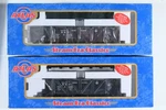 3 Atlas, Steel Re-built War Emergency Hoppers, B&o Scale 2-RAIL. Fixed Price $80.00.