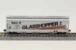 Scale Micro Trains 09400240 3-BAY Covered Acf Industries Glasshopper Ii. Fixed Price $24.89.