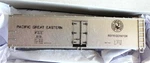Accurail Ho #81803 /40' Wood Reefer Kit -- Pacific Great Eastern (gray). Fixed Price $19.59.
