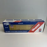Weaver 2029 3-RAIL Scale 50' Union Pacific Outside Braced Boxcar Nib. Fixed Price $39.95.