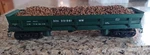 Walthers-gold Line-ho-difco Dump Car- SOUTHERN-CAR#991981-ITEM#932-41416-W/LOAD. Fixed Price $25.00.