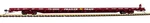 Atlas H.o. Scale 20 006 127 F89J Flat Car Brown Delivered 601283. Fixed Price $47.84.