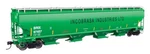 Walthers Proto Scale 67' 6351 4-BAY Covered Hopper Incobrasa Industries. Fixed Price $56.08.