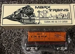 Marx 7666-17 C.m. & St. P. Ballast Dump Car O-gauge Nos. Fixed Price $47.00.