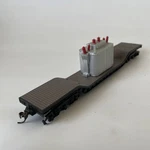 Need Repair Ho Gauge Bachmann 52 Foot Depressed Center Flat Car El Train / J-63. Fixed Price $113.49.