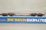 Ho Scale Walthers Southern Ry 81' 8-AXLE Depressed Center Flat Car Train 50031. Fixed Price $55.00.