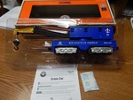 Lionel 6-37075 Bsa Boy Scouts Of America Crane Car New In Box Scale Lqqk. Fixed Price $110.00.