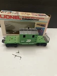 Lionel 6-6427 Gauge Burlington Northern Maintenance Caboose. Fixed Price $25.00.